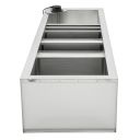 Nádoba na med s kaskádovým sítem, krytem a snímačem hladiny Thumb