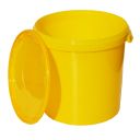 Nádoba na med plast 40 kg / 30 l - žlutá Thumb