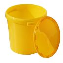 Nádoba na med plast 40 kg / 30 l - žlutá Thumb