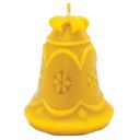 Silikonová forma na svíčky - zvonek se sněhovou vločkou - 8 cm - FS419 Thumb