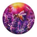 Víčko na sklenici TO 82 - Včela a levandule - HO17 Thumb