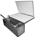 Ruční lis na mezistěny - chlazený vodou - 420 x 205 mm Thumb