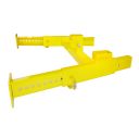 Pozinkovaný žlutý stojan pod úly 23,5 - 56,5 cm - 1 ks Thumb