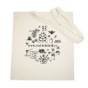 Bavlněná taška "Včelí obchod" 37,5 x 41 Thumb