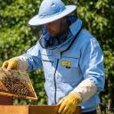 Včelařská bunda s kloboukem - modrá - Lysoň, vel.: S-XXL Thumb