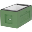 Český nástavek 6 rámkový 39x24 - zelený Thumb