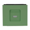 Český nástavek 6 rámkový 39x24 - zelený Thumb