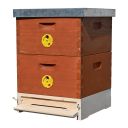 Úl 39x24 se 2 nástavky - Celodřevěný, odlehčený, cinkovaný, nabarvený Thumb