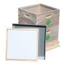 Úl 39x24 se 2 nástavky - Celodřevěný, odlehčený, cinkovaný, schienen Thumb