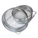 Cedník (síto) dv. vp. pocín 21 cm s uchyty Thumb