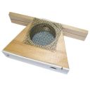 Přidávací klícka na matky - dřevěná - 13x7 cm Thumb