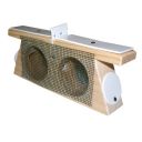 Přidávací dvojitá klícka - dřevěná 13x5 cm Thumb