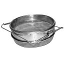 Cedník (síto) dv. vp. ner. 24 cm s uchyty DE3 Thumb