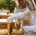 Ochranné včelařské rukavice - dětské Thumb