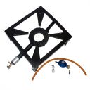 Průmyslový plynový vařič - čtverhranný Thumb