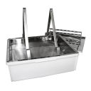 Talíř na odvíčkování ApiNord - nerez - s odkl. 2 rám. Thumb