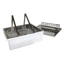 Talíř na odvíčkování ApiNord - nerez - s odkl. 1 rám. Thumb