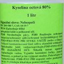 Kyselina octová 80% 1l - OSOBNÍ ODBĚR Thumb