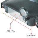 Čelní lupa s osvětlením - hlavová Thumb