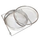 Cedník (síto) dv. vp. ner. 24 cm s úchyty DE1 Thumb