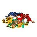 Připínáčky barevné - 100 kusů Thumb