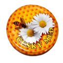 Víčko na sklenici TO 82 - Český med - kopretina Thumb