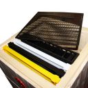 Mateří mřížka - černý litý plast CZ Thumb