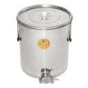 08121-minima-nerez-35kg-02.jpg_1 Stáčecí nádoba Mellarius MiniLine 35 kg - nerez kohout Thumb