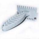 Škrabka k čištění mateří mřížky - plast Thumb