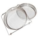 Cedník (síto) dv. rv. ner. 24 cm s uchyty DE 4 Thumb