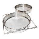 Cedník (síto) dv. rv. ner. 24 cm s uchyty DE 4 Thumb