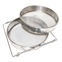 Cedník (síto) dv. rv. ner. 24 cm s uchyty DE 4 Thumb