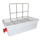 Talíř na odvíčkování Mellarius - 2 rámky - plast vana - nerez Thumb