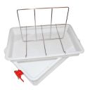 Talíř na odvíčkování Mellarius - 2 rámky - plast vana - nerez Thumb