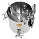 Stáčecí a čeřící nádoba Mellarius MaxiLine 35 kg s 2 síty Thumb