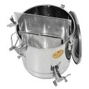 Stáčecí a čeřící nádoba Mellarius MaxiLine 35 kg s 2 síty Thumb