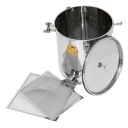 Stáčecí a čeřící nádoba Mellarius MaxiLine 35 kg s 2 síty Thumb