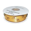 Dárková stuha žlutá 25 mm Thumb