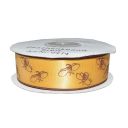 Dárková stuha žlutá 25 mm Thumb