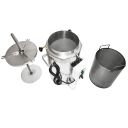 Vařák na vosk s lisem 35l - elektrický 230 V Thumb