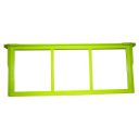 Plastový rámek volná stavba Langstroth 3/4 185 - ter. - zelený Thumb