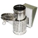 Dýmák (kuřák) - vysoký - nerezový (max) 33 cm Thumb