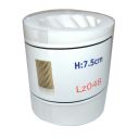 Silikonová forma - válec se spirálou 7,5 cm - LZ048 Thumb