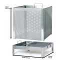 Vařák na vosk nerez s vyvíječem páry 50 x 50 cm Thumb