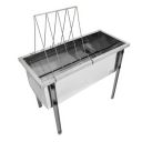 Stůl na odvíčkování Lysoň Optima - nerez vana - P 75 cm 39 x 24 Thumb