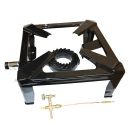 Průmyslový plynový vařič - čtverhranný - piezo - bez regulátoru Thumb