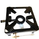 Průmyslový plynový vařič - čtverhranný - piezo - bez regulátoru Thumb