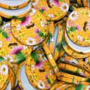 Víčko na sklenici TO 82 - včela a bodlák - 700 ks - celá krabice - HO5 Thumb