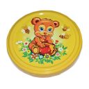 Víčko na sklenici TO 82 - Malovaný medvídek - HO7 Thumb