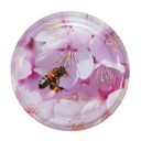 Víčko na sklenici TO 82 - růžový květ - HO11 Thumb